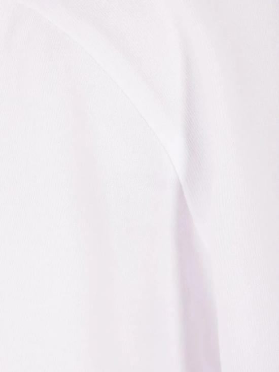 25FW 메종키츠네 자수 오버사이즈 티셔츠 OM00122KJ0119 P100 WHITE - MAISON KITSUNE