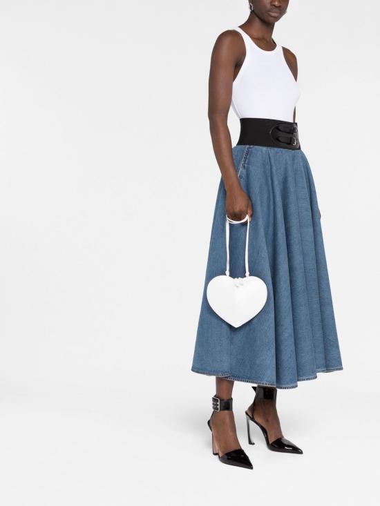 26SS 알라이아 숄더백 AA1P003C0Y75 010 Bianco - ALAIA