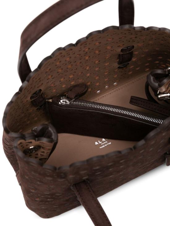 26SS 알라이아 토트백 AA1S06720CA322 733 Brown - ALAIA