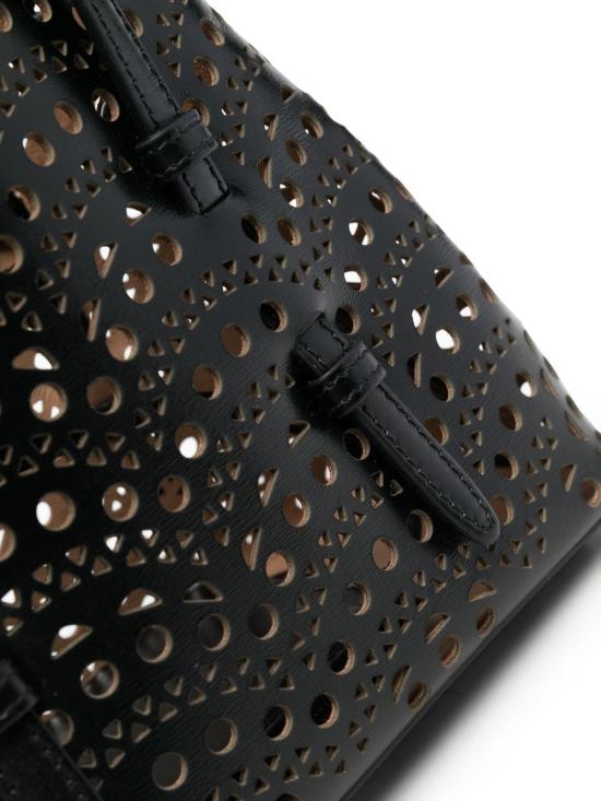 26SS 알라이아 토트백 AA1S06720C0A44 999 Black - ALAIA