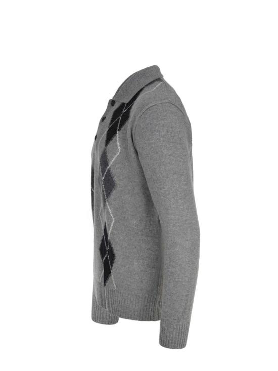 25FW 파올로페코라 스웨터 A055F002 U881 GREY - PAOLO PECORA