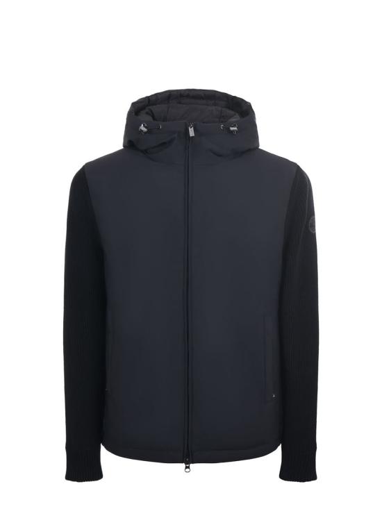 25FW 콜마르 니트 슬리브 패딩 자켓 니트 슬리브 패딩  11508ZR 99 Black