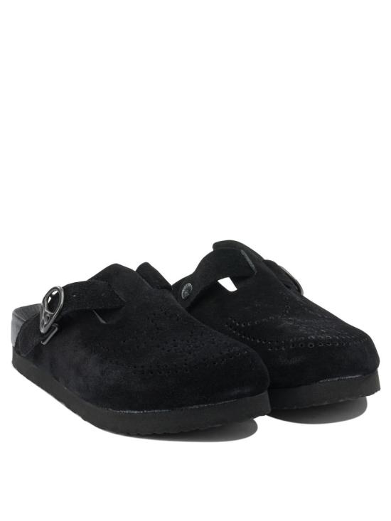 25FW 니들스 뮬/슬리퍼 RW408B BLACK Black - NEEDLES