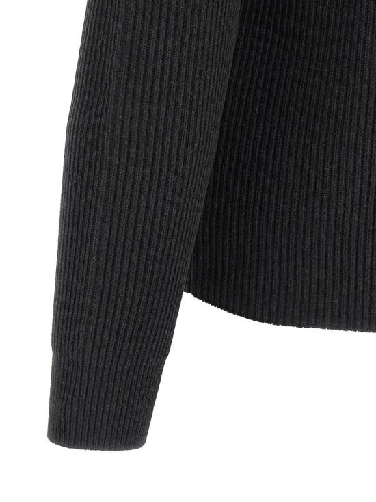 25FW 오라리 스웨터 A25AC01RKBLACK Black - AURALEE