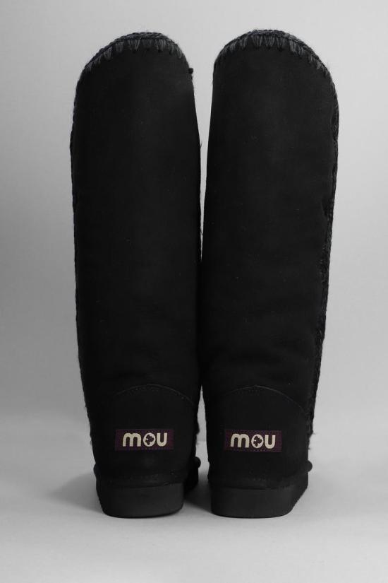 25FW 모우 부츠 431094 FW101002A Black - MOU
