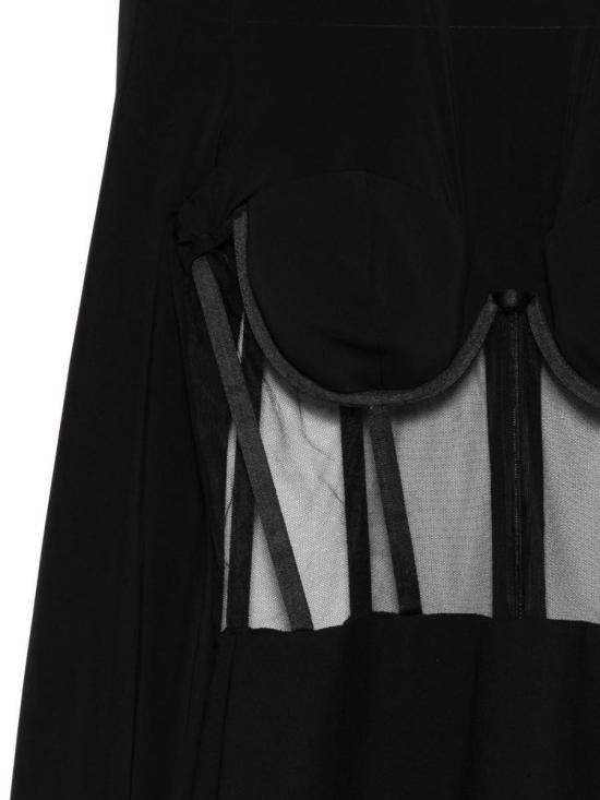 25FW 넨시 도자카 숏 원피스 NDDR2771000100BLACK Black - NENSI DOJAKA