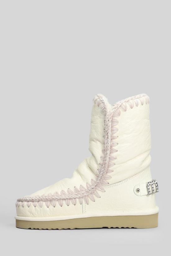 25FW 모우 부츠 431106 FW101037C WHITE - MOU