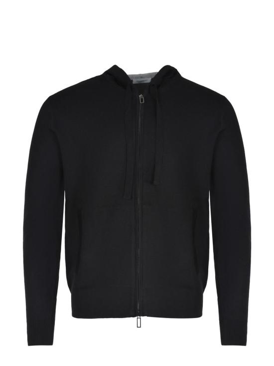 25FW 파올로페코라 집업 니트 A018F050 9000 Black