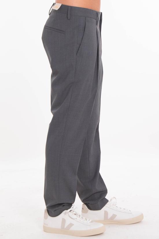 25FW 브릴리아1949 스트레이트 팬츠 TIBERIOS 400100 70 Grey - BRIGLIA 1949