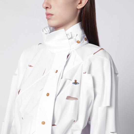 25FW 비비안웨스트우드 셔츠 1501006EW018T White - VIVIENNE WESTWOOD