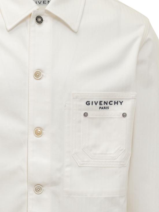 26SS 지방시 자켓 BM01F95171 100 WHITE - GIVENCHY