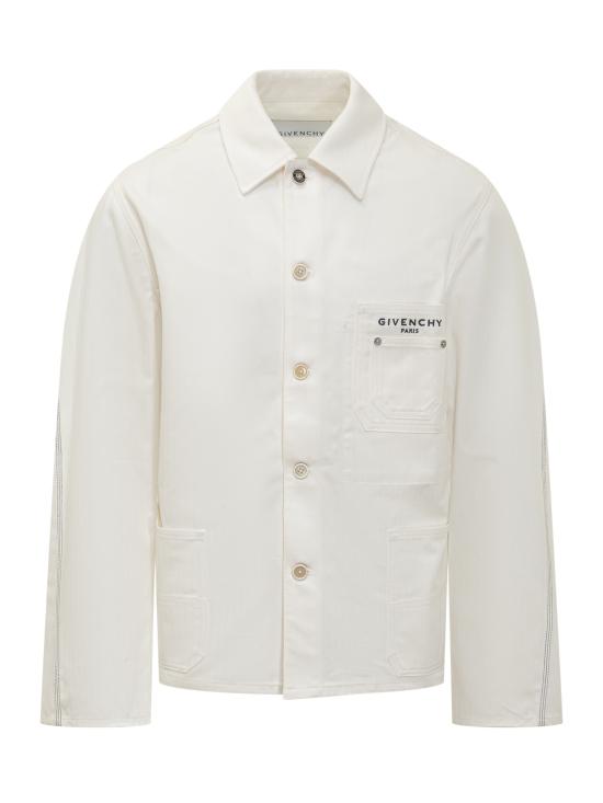 26SS 지방시 자켓 BM01F95171 100 WHITE