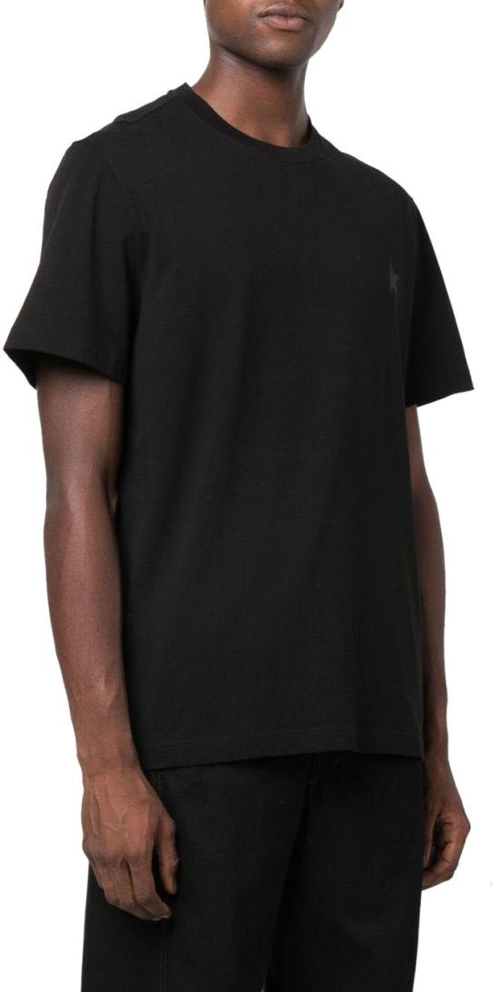 26SS 골든구스 반팔 티셔츠 GMP01220 BLACK - GOLDEN GOOSE