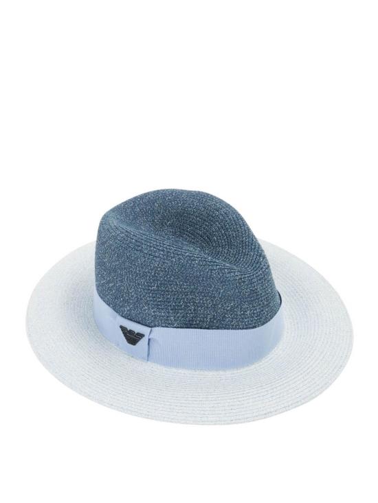  엠포리오 아르마니 버킷햇 6373801P50952535 Light Blue - EMPORIO ARMANI