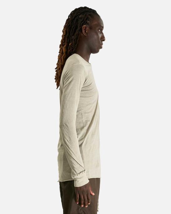  릭 오웬스 긴팔 티셔츠 베이직 Ls T 탑 - RICK OWENS