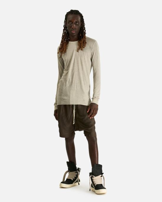  릭 오웬스 긴팔 티셔츠 베이직 Ls T 탑 - RICK OWENS
