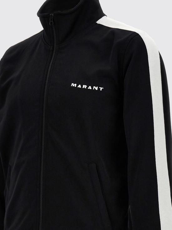 25FW 이자벨마랑 긴팔 티셔츠 SW0090HAB1M10H 01BK White - ISABEL MARANT