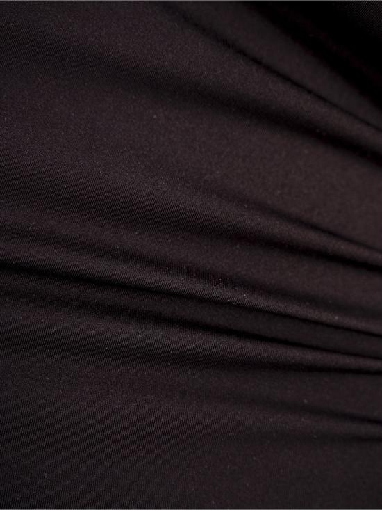 25FW 스포트막스 반팔 티셔츠 2522946091600 001 Black - SPORTMAX