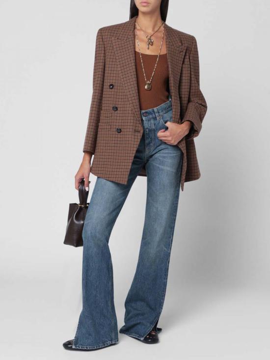 25FW 로베르토 콜리나 스웨터 253F08214 07 Brown - ROBERTO COLLINA