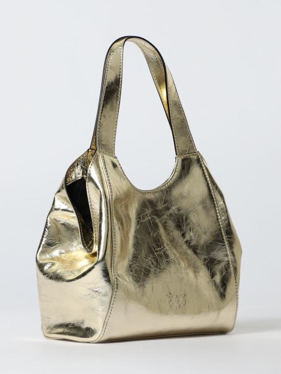 25FW 핑코 토트백 104645A2OT ZZLQ Gold - PINKO