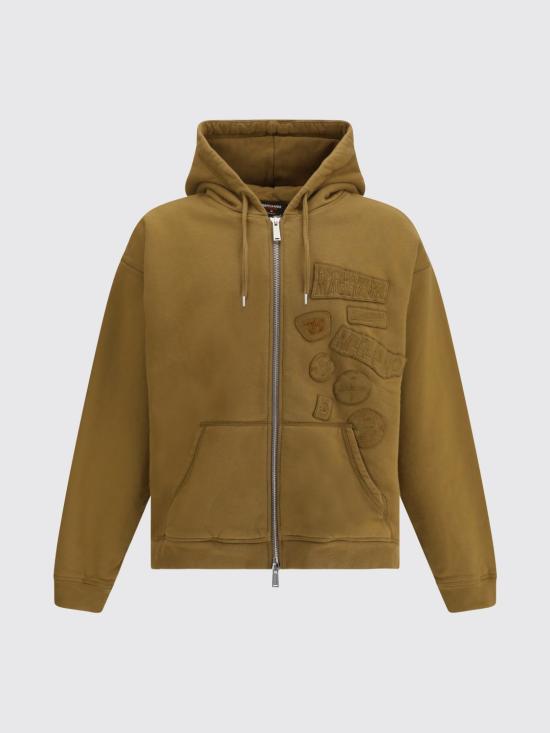 25FW 디스퀘어드2 긴팔 티셔츠 S71HG0151S25030 132 Cocoa