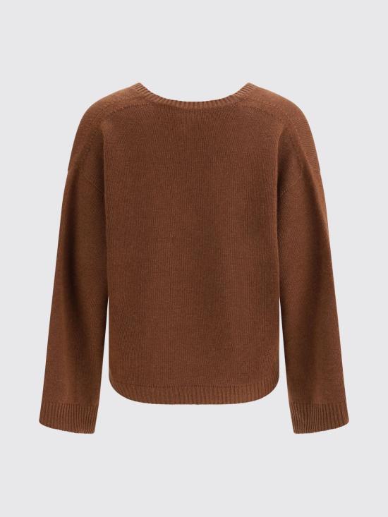 25FW 파비아나 필리피 브이넥 캐시미어 스웨터 MAD215F013N900 1267 Red - FABIANA FILIPPI