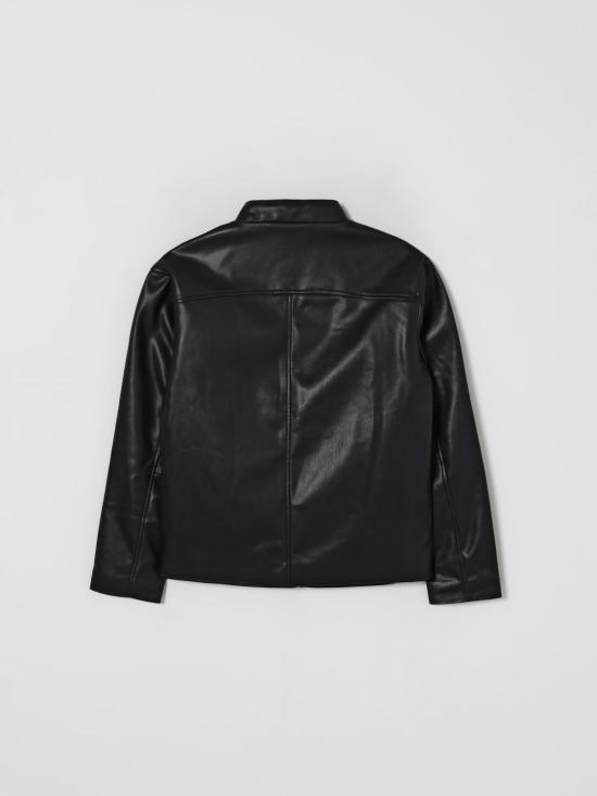 25FW [키즈] 디젤 캐주얼 자켓 J02404KXB9D K900 Black - DIESEL