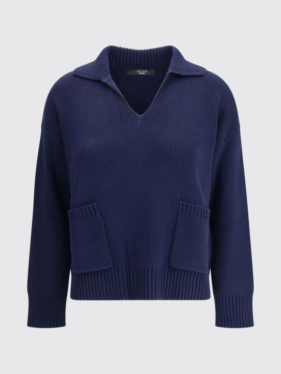 25FW 위켄드막스마라 스웨터 2525366161600 006 Blue