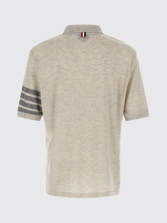 25FW 톰브라운 폴로 티셔츠 MJP228AJ0213 050 Beige - THOM BROWNE