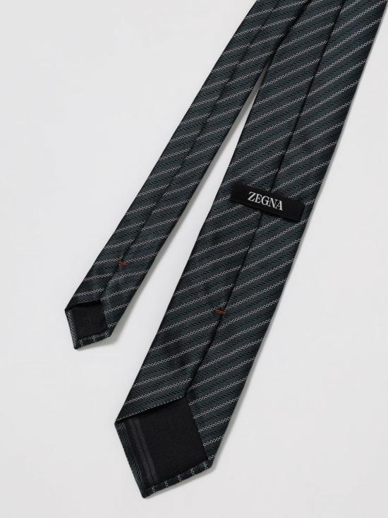 25FW 에르메네질도제냐 넥타이 1P8Z2C47TA2 304 Green - ERMENEGILDO ZEGNA