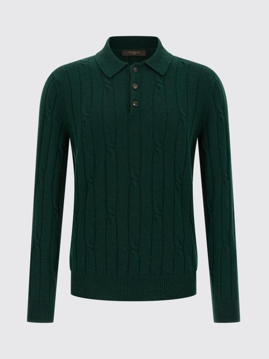 25FW 자노네 폴로 티셔츠 810232ZN282 Z4998 Green