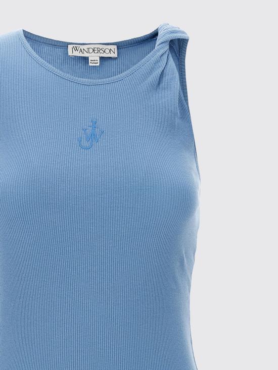 25FW JW앤더슨 롱 원피스 JD0043PG1717 830 Blue - JW ANDERSON