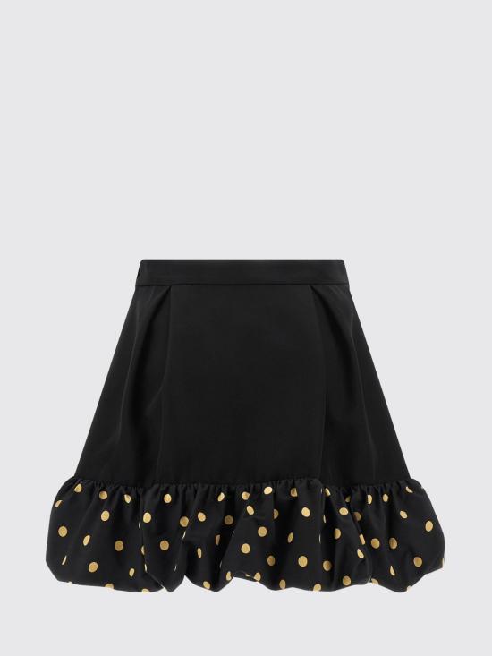 25FW 모스키노 숏 스커트 01115437 1555 Black - MOSCHINO