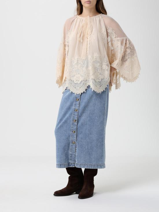 25FW 짐머만 블라우스 6031TF251 CRM Ivory - ZIMMERMANN