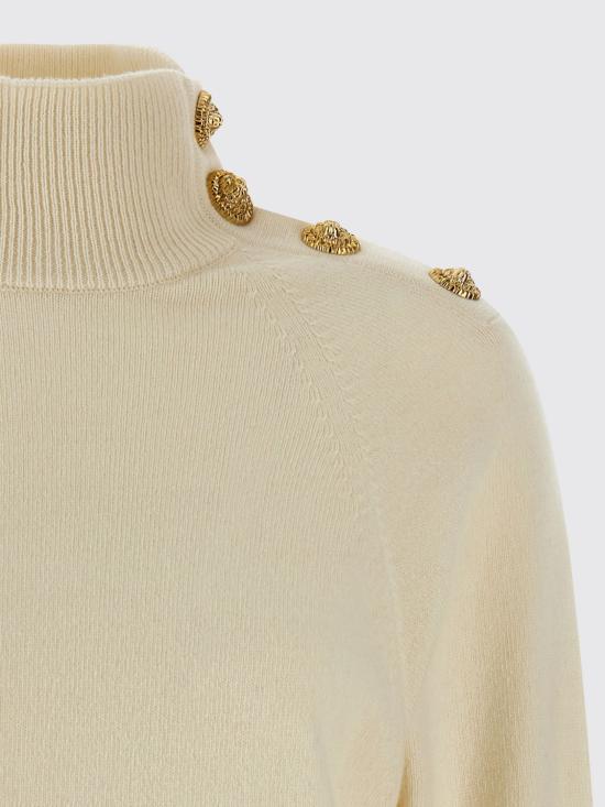 25FW 발망 롱 원피스 FF0R9382KI87 0KA Beige - BALMAIN