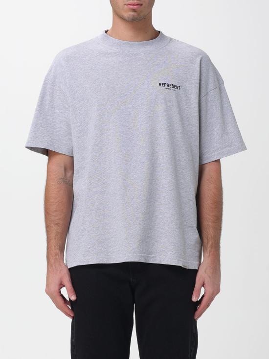 25FW 리프레젠트 반팔 티셔츠 OCM41114 ASHGREY Grey 1