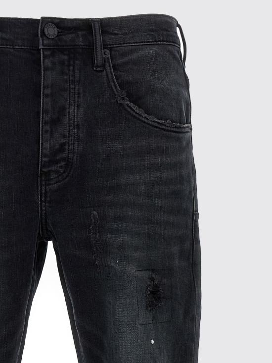 25FW 퍼플 브랜드 데님 팬츠 P002BLR BLACKREPAIR Black - PURPLE BRAND