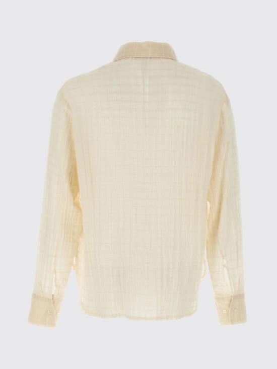 25FW 세퍼 긴팔 셔츠 MSS25IGNACIO CLOUDWHITECHECK Beige - SEFR