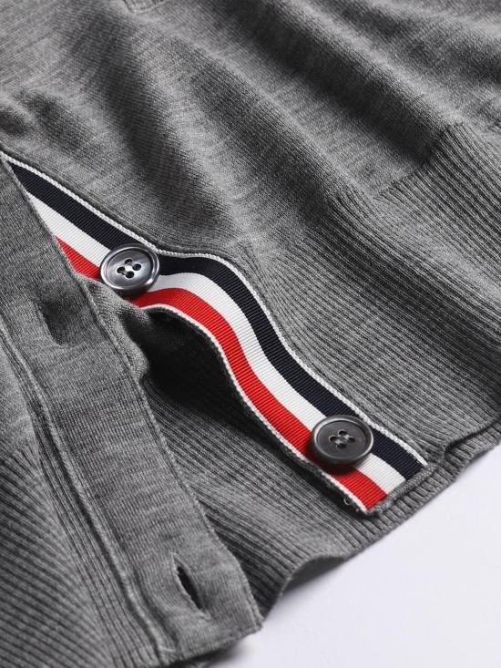 25FW 톰브라운 가디건 FKC334AY1014 055 Grey - THOM BROWNE