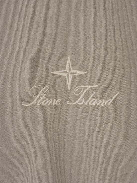 25FW 스톤 아일랜드 반팔 티셔츠 2100021S0234 V0061 Grey - STONE ISLAND