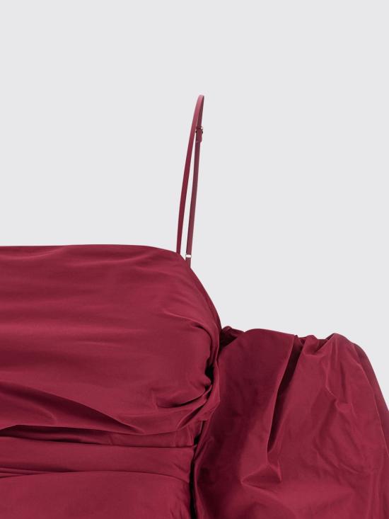 25FW 핑코 민소매 티셔츠 105552Y3LE WW4 Burgundy - PINKO