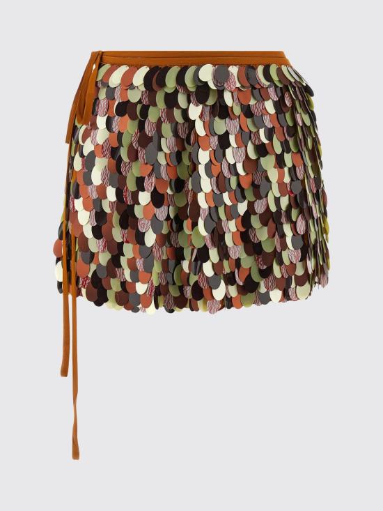 25FW 드리스 반 노튼 숏 스커트 0106022317 701 Multicolor