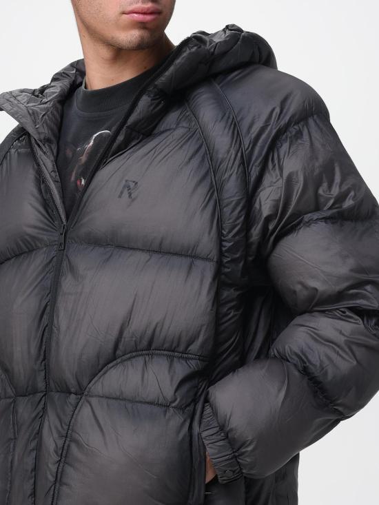 25FW 리프레젠트 숏패딩 MLM100120 WASHEDBLAC Black - REPRESENT