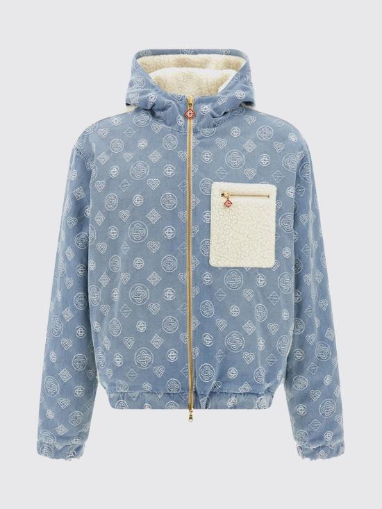 25FW 카사블랑카 자켓 MAW25JTP429 01 Multicolor