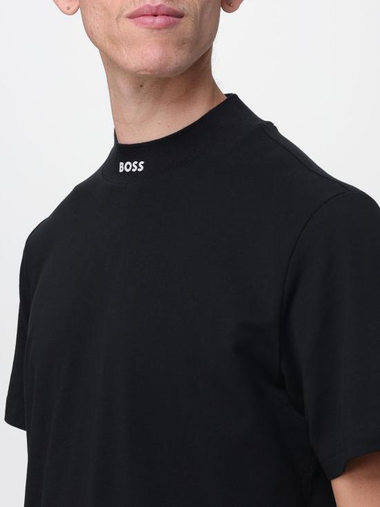 25FW 보스 반팔 티셔츠 50551139 001 Black - BOSS