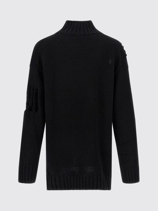 25FW 요지 야마모토 스웨터 HLK13189 2 Black - YOHJI YAMAMOTO