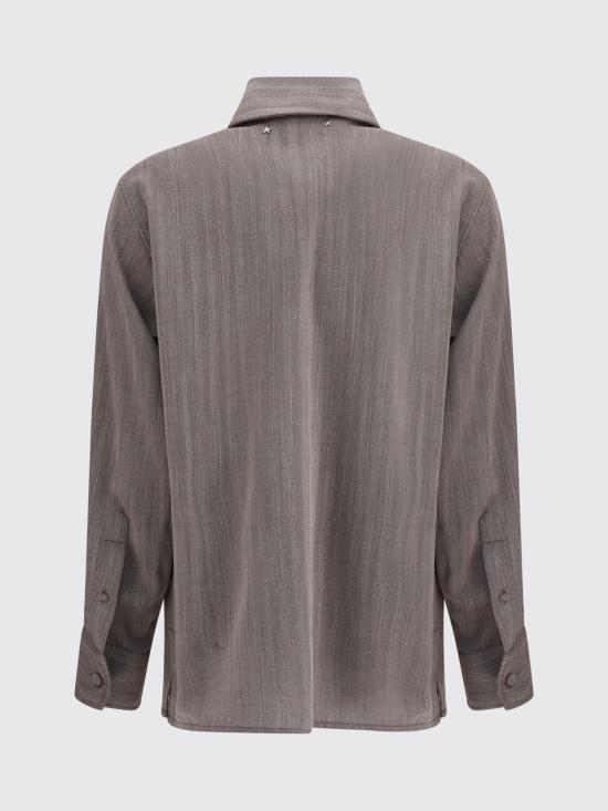 25FW 골든구스 셔츠 GWP02470P00209040190 Brown - GOLDEN GOOSE
