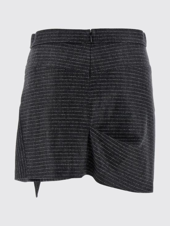 25FW 이자벨마랑 스커트 JU0418FAC4J12I 02AN Grey - ISABEL MARANT