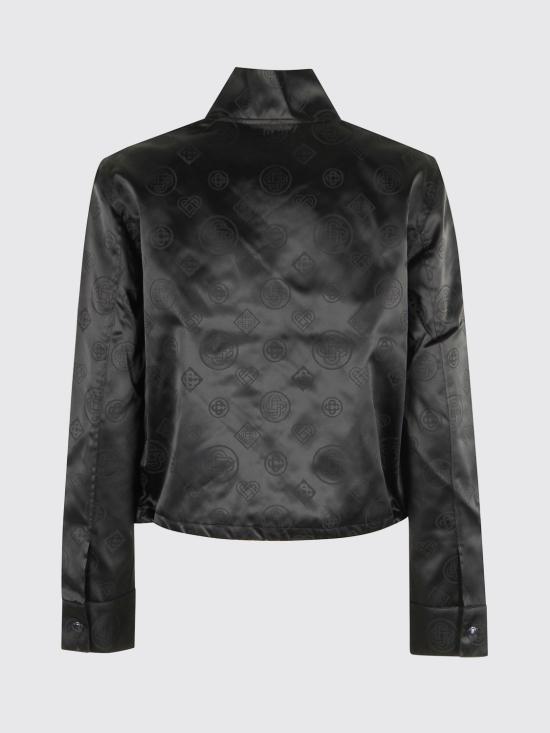 25FW 카사블랑카 자켓 WAW25JK432 01 Black - CASABLANCA