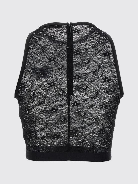 25FW 알레산드라리치 민소매 티셔츠 FABX3603P4206 0900 Black - ALESSANDRA RICH